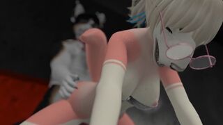 Tiny Pup get's bred by Daddy Corgi