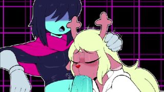 Noelle being a good girl for Kris...