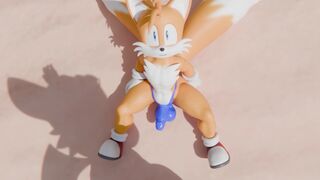 Rouge The Bat X Tails