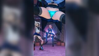 Shimakaze & Fleet Girls - Gangnam Style [MMD R15] Obe