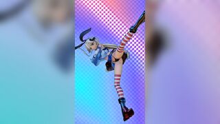 Shimakaze's 4 kicks [MMD R15] Obe