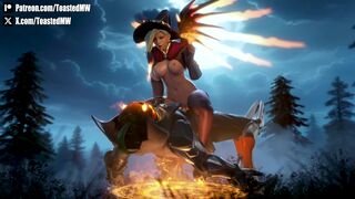 Witch Mercy X Reaper Halloween 2024 Part 2