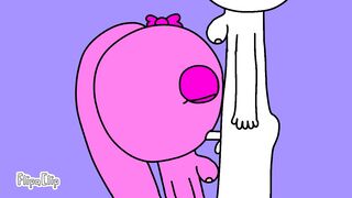 (Futa) Pinki gives Wenda a blowjob