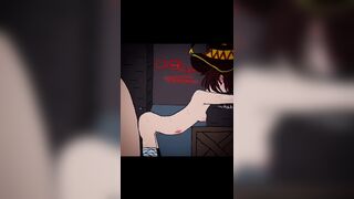 Megumin in the night lane