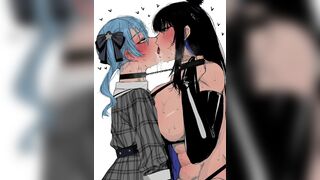 Hero captured by brainwashed female combatant