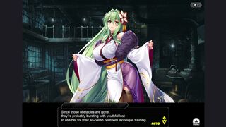 [New Year] Demon Hebiko-sama H-scene 01 (Taimanin RPGX)