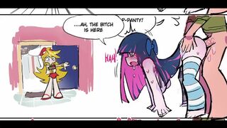 [EnnHentai] Panty caught her Stocking with her Brief's together. (GET IT?)