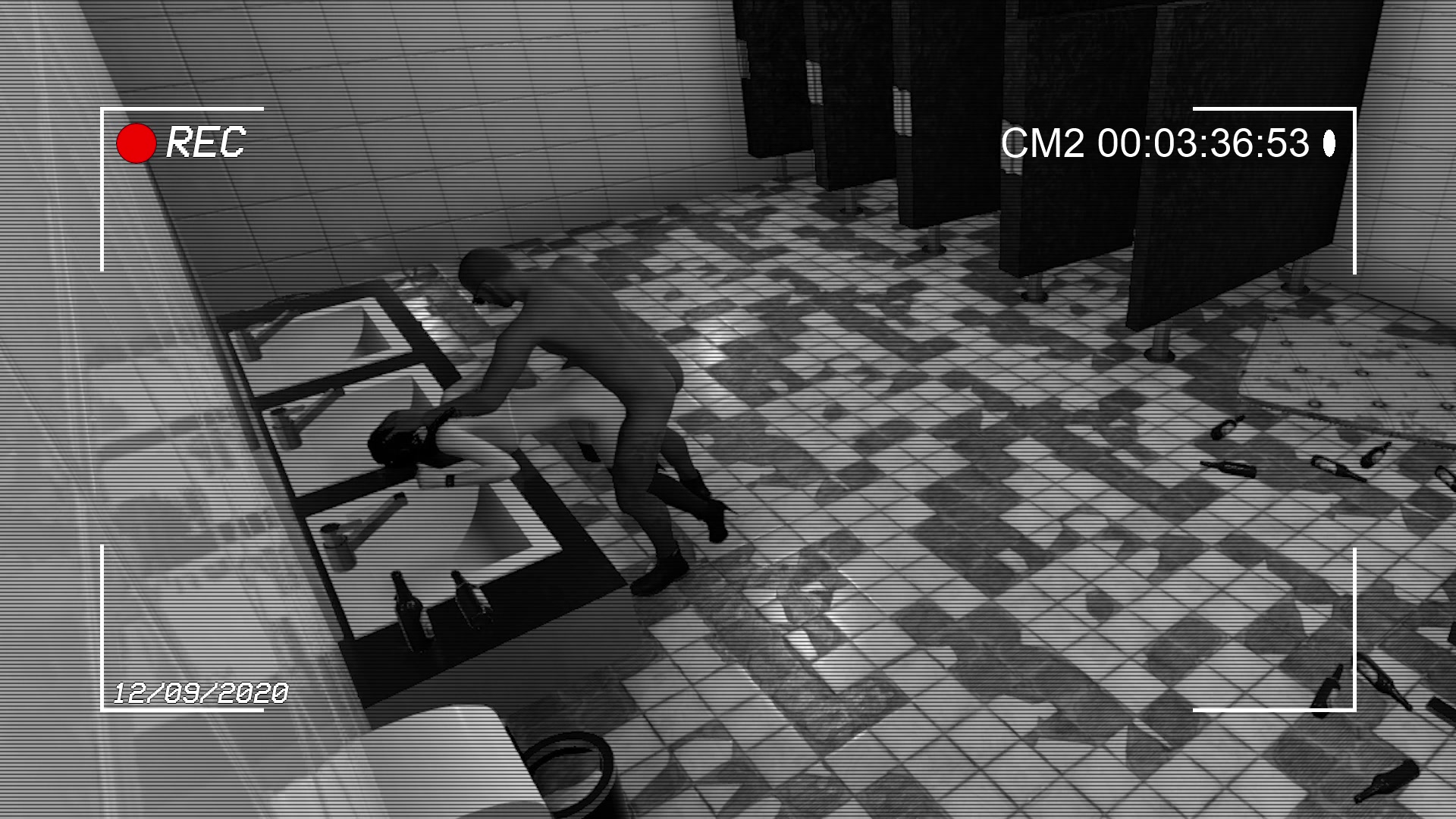Subway Bathroom Security Cam - Record #2