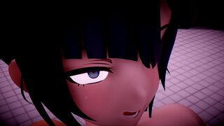 Shimakaze discovers Mona's dirty secret