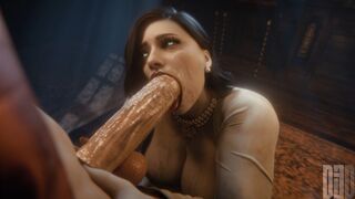 Alcina Dimitrescu & Rebecca [D3D][4K60FPS]