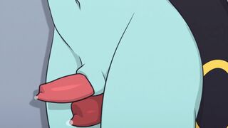 Glaceon and Umbreon frottage