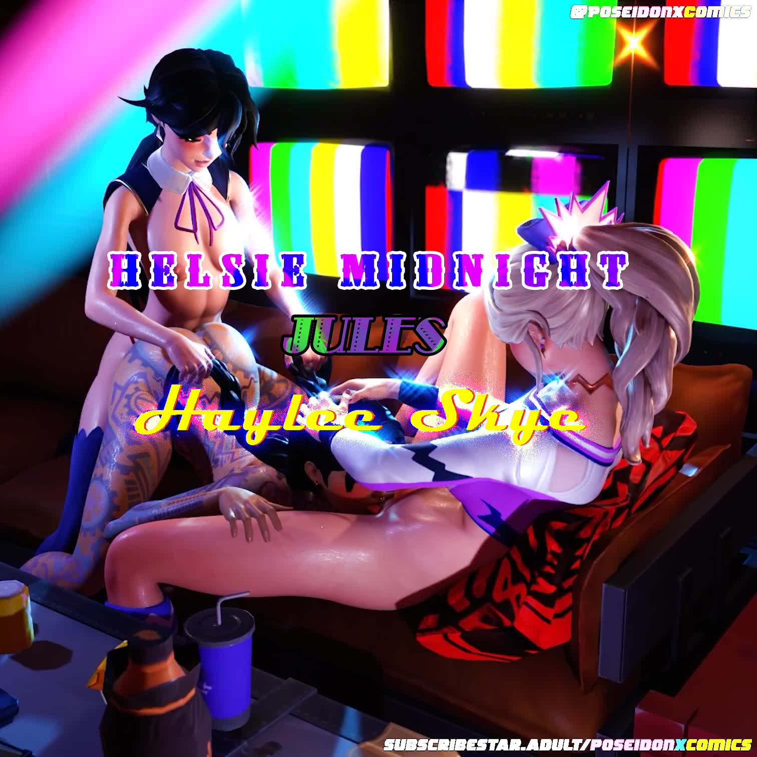 Fortnite: Helsie Midnight X Jules X Haylee Skye