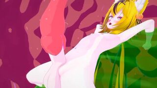 Kendomurft get his big cock sucked by tentacles