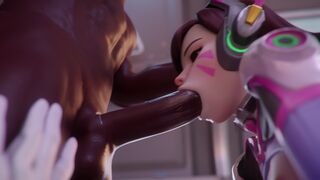 D.Va BJ Loop [4K] [Black] [Threedust]