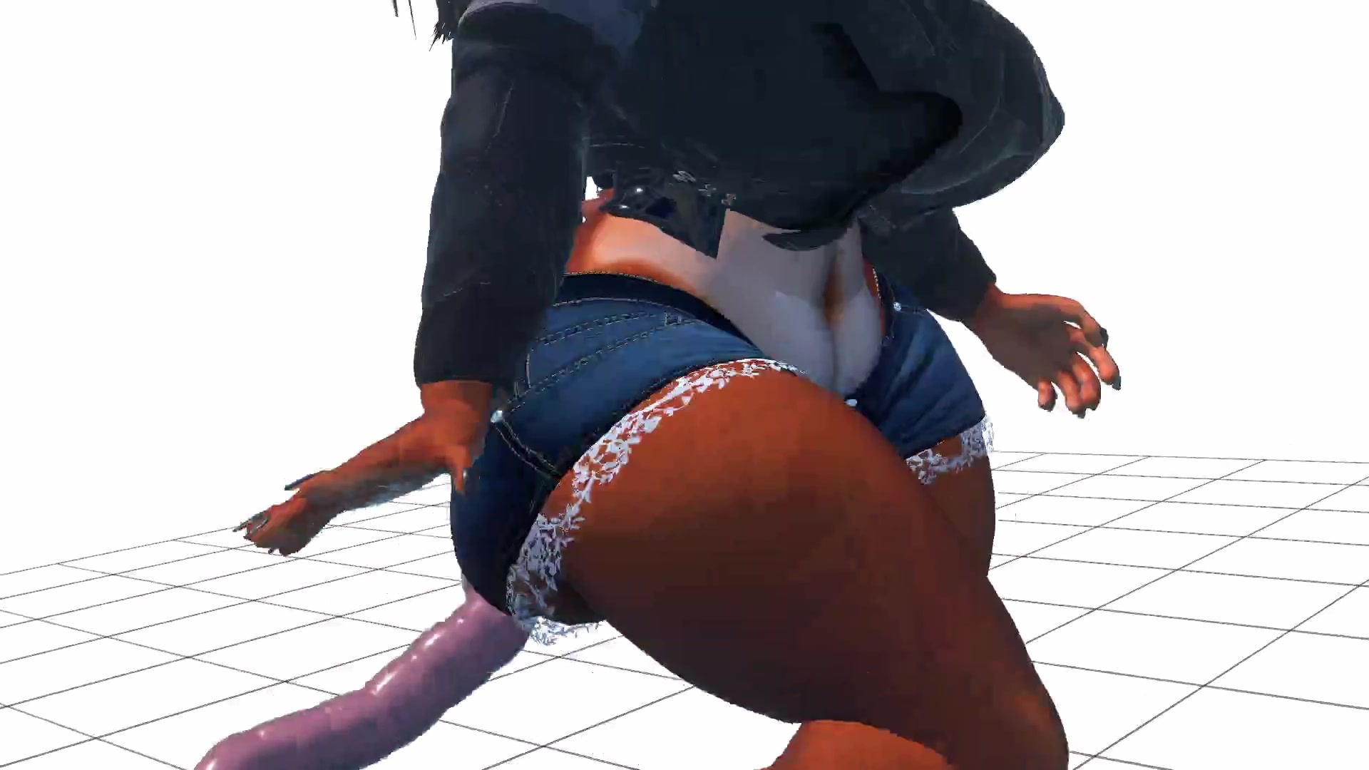 Showing Off With A Sexy Walk
