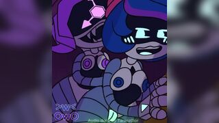 Uzi x Rebecca Futanari (Murder Drones)