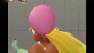 Kalypso x Dixie Kong Futanari (Donkey Kong Country)