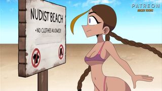 The Nude Beach - KNSFW (Part 1) - Hagen Toons
