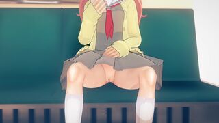 Show off your underwear - Airi