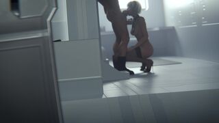 Nier Climax: Blowjob
