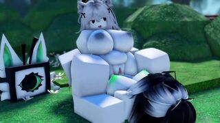 Kin bounces on more cock