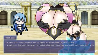 Captive Female Knight Loretta ~Unreasonable Lesbian Arena~