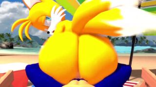 Pov Tails Bouncing Ass (Sound)