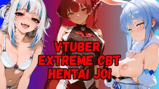 The VTuber trio makes you their plaything | JOI | (Femdom, Hard CBT, Ballbusting Only