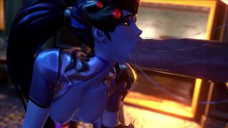 Widowmaker-Fucked by horses.