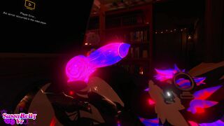 Was trying to just cum but even plush can't resist me also