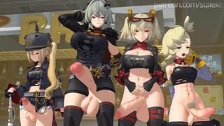 [Stalkek0] Biker Gals Showing Off Their Fuel Pumps