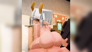 Sitting hard on the penis | Kyubumc