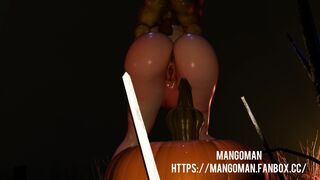 Ponygirl and pumpkin