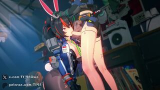 Qingyi x ZhuYuan FutaSex (sound)