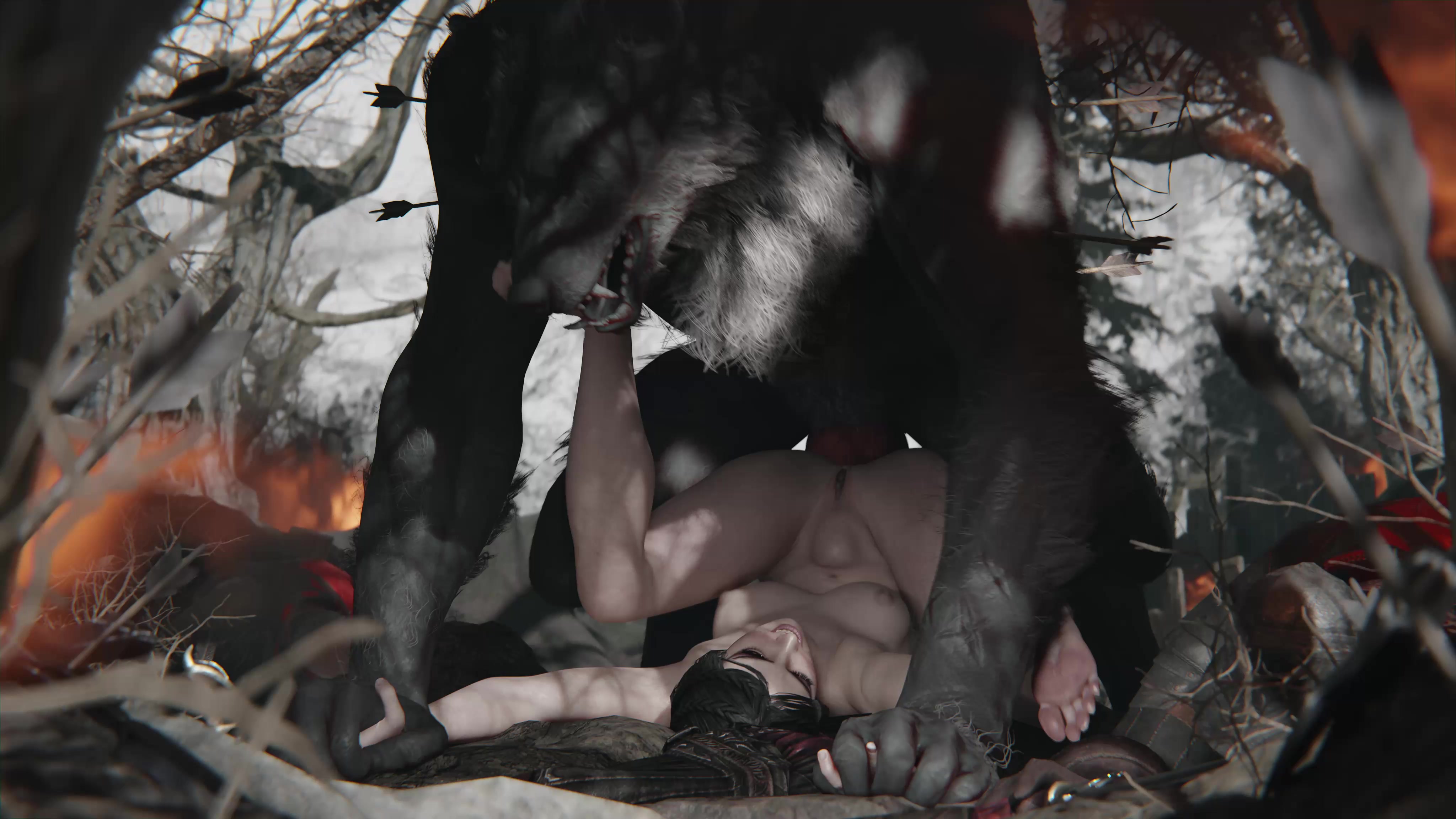 Serana Werewolf Daylight Zmsfm 4k60fps
