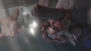 Ciri without a towel [2K] [60FPS] [GURO]