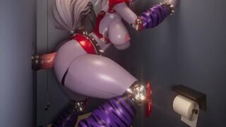 Roxy likes horse penis