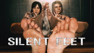 SILENT FEET - Foot Fetish Spooky PMV