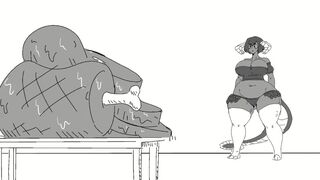 Oral vore by leshawk