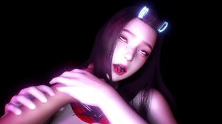 Cowgirl and Face to Face Lifting Sex - AHEGAO