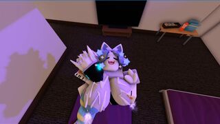 Warblox Temi is consumed by lust!