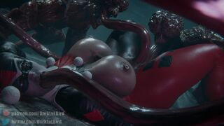 Harley Quinn x Licker [DC]