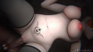 Goth Chica (Angle 2) - Triadastar