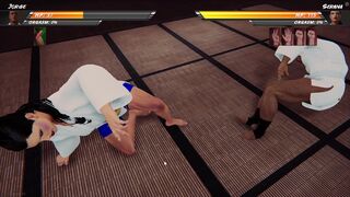 Naked Fighter 3D - Serana VS Jorge