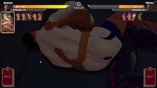 Naked Fighter 3D - Serana VS Parisa