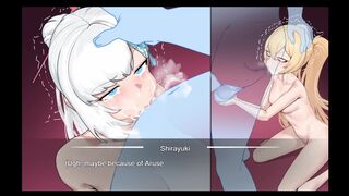 Cuckold Heroine Shirayuki: All NSFW Scenes (H. Ass'n, Ex. [1]) - Part Eight.