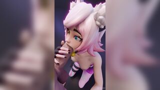 Catrin Glitch giving a blowjob ????????