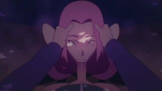 Sakura blows Naruto [D-art]