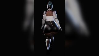 Haydee Walking (Backview Alt)