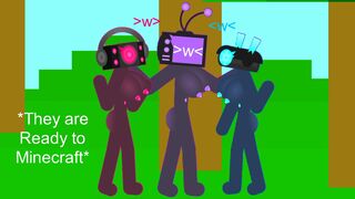 Minecraft Skibidi Toilet 1: TV Woman & Speaker Woman & Camera Woman